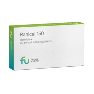 RANICAL 150 MG 20 COMP