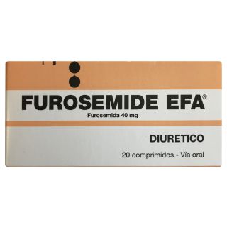 Furosemide® Fu 40 Mg x 20 Comprimidos