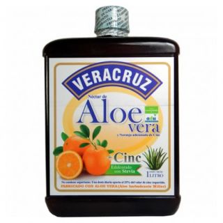Aloe Vera Bebible Veracruz® + Zinc | 1 Litro Naranja