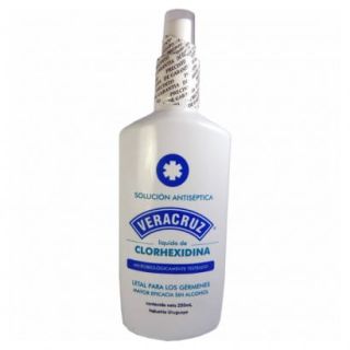 Solución Antiséptica Veracruz® 250ml | Líquido Clorhexidina