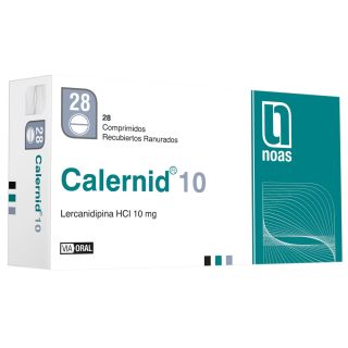 Calernid® 10mg X 28 Comp. (lercanidipina)