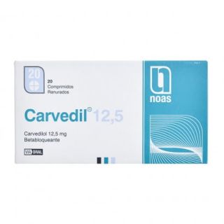 Carvedil® 12.5mg X 20 Comp. (Carvedilol)