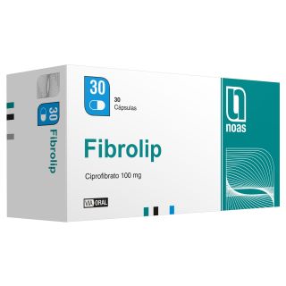 Fibrolip® 100mg X 10 Cápsulas (Ciprofibrato)