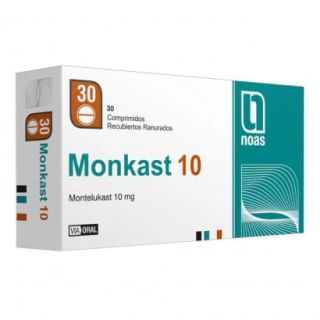 Monkast® 10mg X 30 Comprimidos (Montelukast)