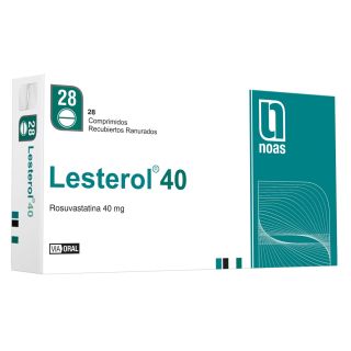 Lesterol® 40mg X 14 Comprimidos (rosuvastatina)