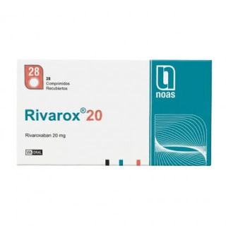 Rivarox® 20mg X 28 Comprimidos (rivaroxaban)