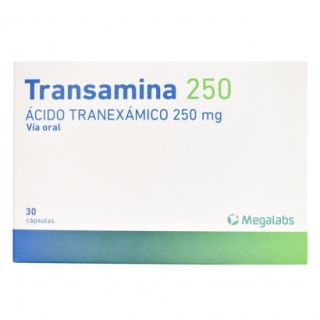 TRANSAMINA 250 MG 30 CAPS
