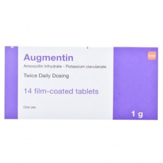 AUGMENTIN BID 1 GR/14 TABS