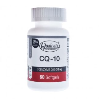 CQ-10 Qualivits® 30mg x 60 Cápsulas | Antioxidante