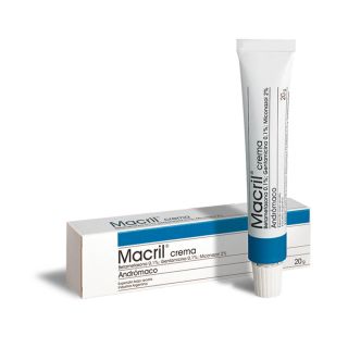 Macril® Crema 20g | Antiinflamatorio & Antimicótico