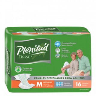 PLENITUD PAÑAL IF CLASSIC ALOE MED 16 U