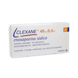 CLEXANE 40 MG 10 AMP