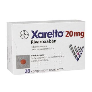 XARELTO 20 MG 28 COMP