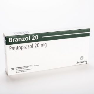BRANZOL 20 MG 30 COMP