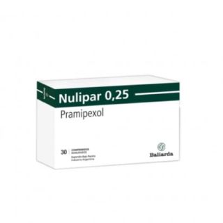 NULIPAR 0 25 MG 30 COMP