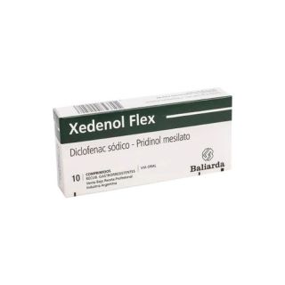 Xedenol® Flex x 10 Comprimidos