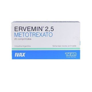 ERVEMIN 7.5 MG 10 COMP