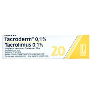 TACRODERM 0.1% UNGUENTO 20 GR