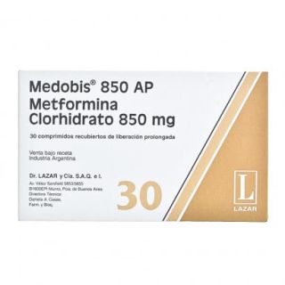 MEDOBIS 850 MG LP 30 COMP