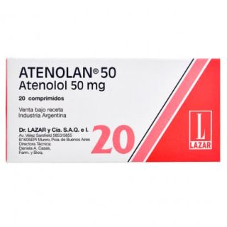 ATENOLAN LAZAR 50 20 COMP