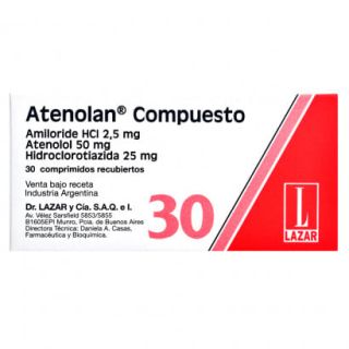 ATENOLAN LAZAR COMPUESTO X30