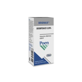 Bronax® Oftálmico Bromfenaco 0.09 x 5 Ml
