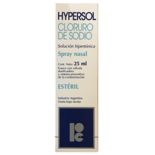HYPERSOL SPRAY NASAL 25 ML