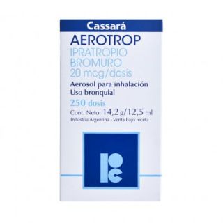 Aerotrop® Aerosol 250 dosis