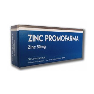 Zinc 50mg X 30 Comprimidos