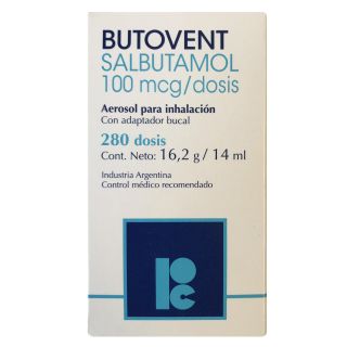 Butovent® 280 Dosis | Salbutamol