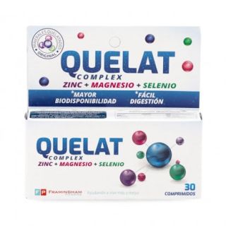 Quelat Complex Suplemento Framingham Pharma X30unidades Sin Sabor