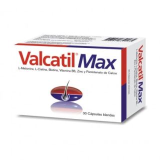 Valcatil Max® X 30 Cáps. | Cabello, Piel & Uñas