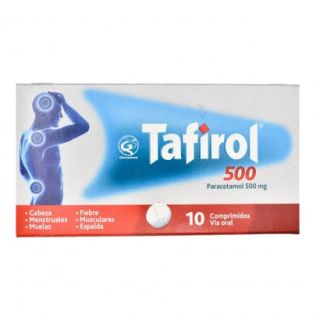 Tafirol® 500 Mg X 10 Comprimidos