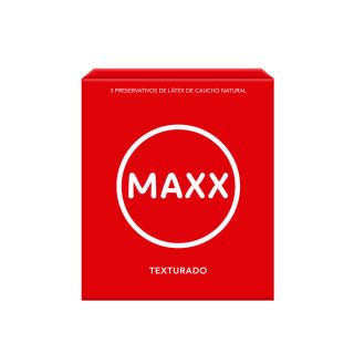 MAXX PRESERVATIVOS TEXTURADOS X 3 UNIDADES