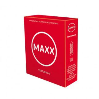 Preservativos Maxx® Texturados x 3 Unidades