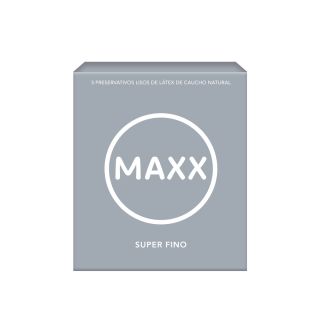 MAXX PRESERVATIVOS SUPER FINO X 3 UNIDADES