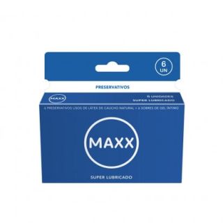 Preservativos Maxx® Super Lubricados x 6 Unidades