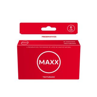 MAXX PRESERVATIVOS TEXTURADOS X 6 UNIDADES