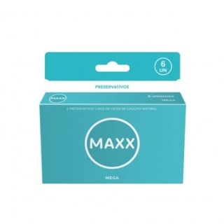 Preservativos Maxx® Mega x 6 Unidades