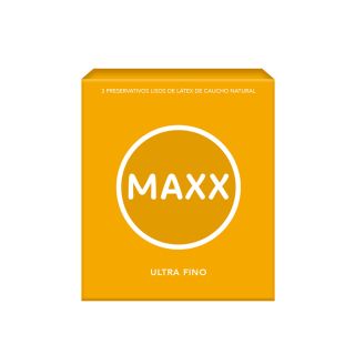 MAXX PRESERVATIVOS ULTRA FINO X 3 UNIDADES