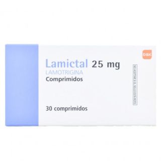 Lamictal® 25mg X 30 Comprimidos (Lamotrigina)
