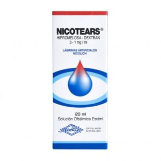 NICOTEARS SOLUCION 20 ML
