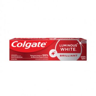 COLGATE CRE/DENTAL LUMINOUS WHITE BRILLIANT 90GR
