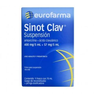 SINOT CLAV SUSPENSION 70 ML