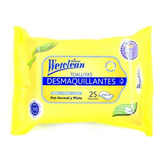WETCLEAN PACK PARA MASCOTAS 25 TOALLAS