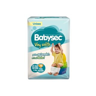 BABYSEC PAÑAL VOY SOLITO XG XXG 20