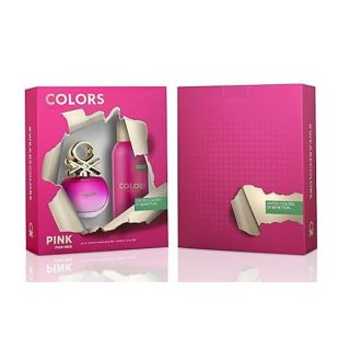 BENETTON COLORS PINK EDT FOR HER 50 ML