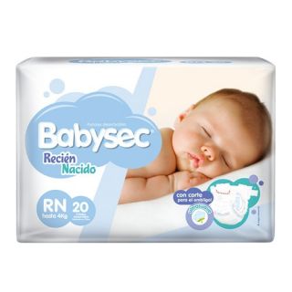 BABYSEC PAÑAL RECIEN NACIDO 20