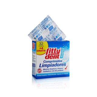 FITTYDENT TABLETAS LIMPIADORAS 32 U