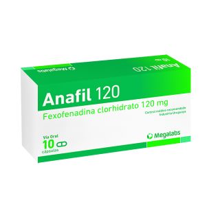 Anafil® 120 Mg x 10 cápsulas